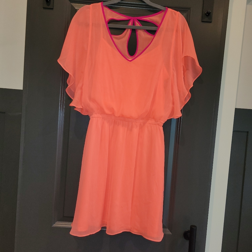 Express Neon Cocktail Dress